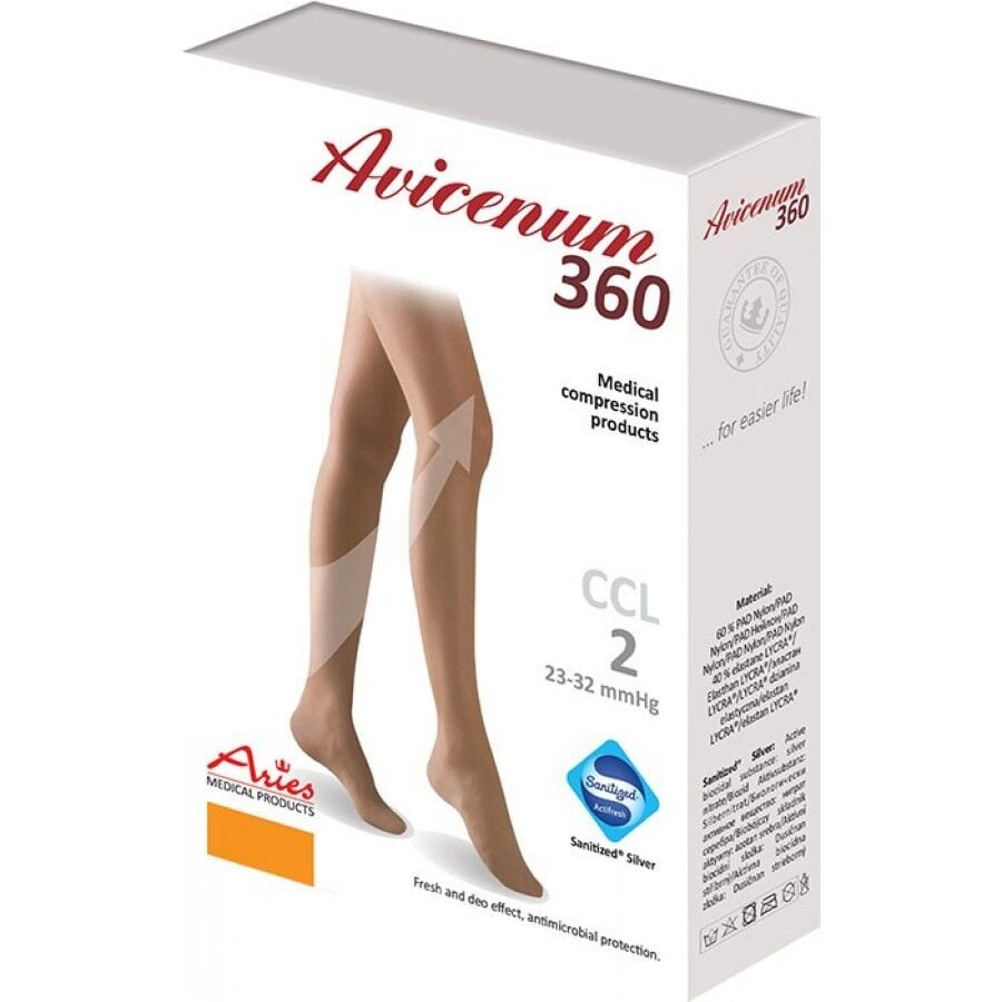 7- Avicenum PHLEBO 360 COTTON Diz Üstü Burnu Açık