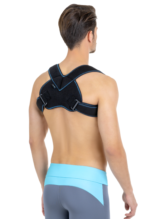 CODE 208-LUX Klavikula Bandajı (Siyah)