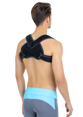 CODE 208-LUX Klavikula Bandajı (Siyah)