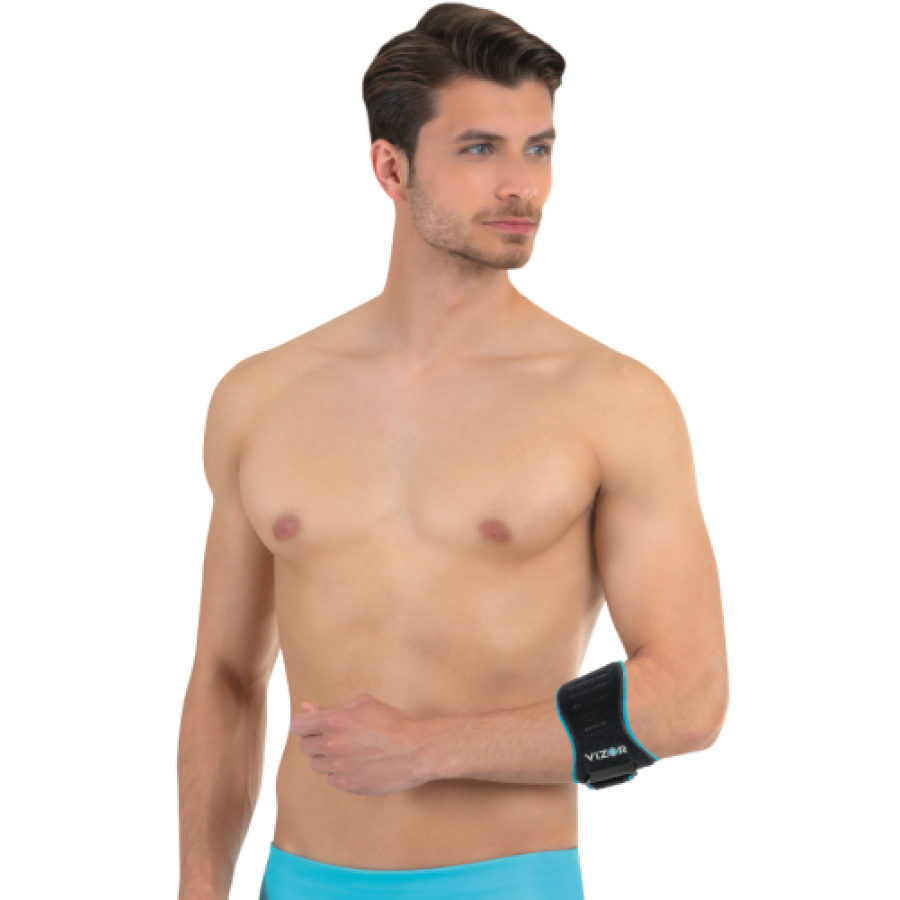 CODE 304-S Epikondilit Bandajı Silikon Pedli