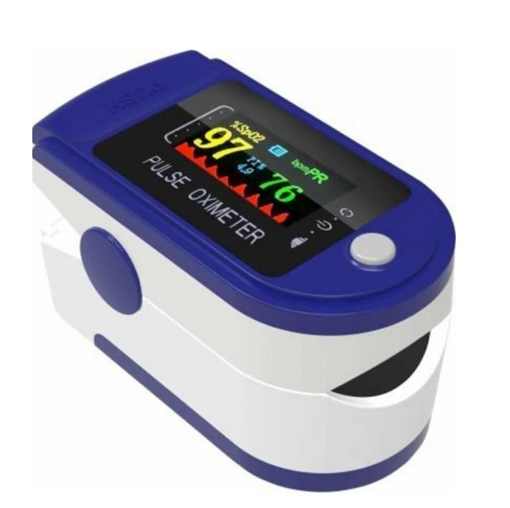 Parmak Tipi Pulse Oksimetre Kan Oksijen Nabız Ölçer Oksimetre