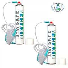 Stay Safe Medikal Oksijen İkili Maskeli