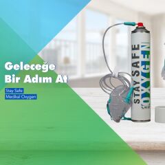 Stay Safe Medikal Oksijen İkili Maskeli