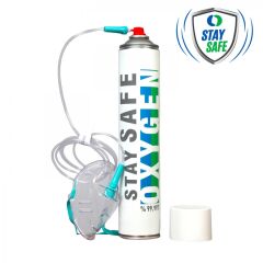 Stay Safe Medikal Oksijen Üçlü Maskeli