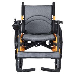 Respirox Bc-Ea8009 Arkadan İtişli Akülü Tekerlekli Sandalye-Turuncu