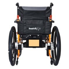 Respirox Bc-Ea8009 Arkadan İtişli Akülü Tekerlekli Sandalye-Turuncu