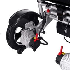 Respirox BC-EA9000 Otomatik Katlanır Lityum Bataryalı Uzaktan Kumandalı Akülü Tekerlekli Sandalye