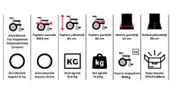 Respirox Rmts-04 Alüminyum Manuel Tekerlekli Sandalye